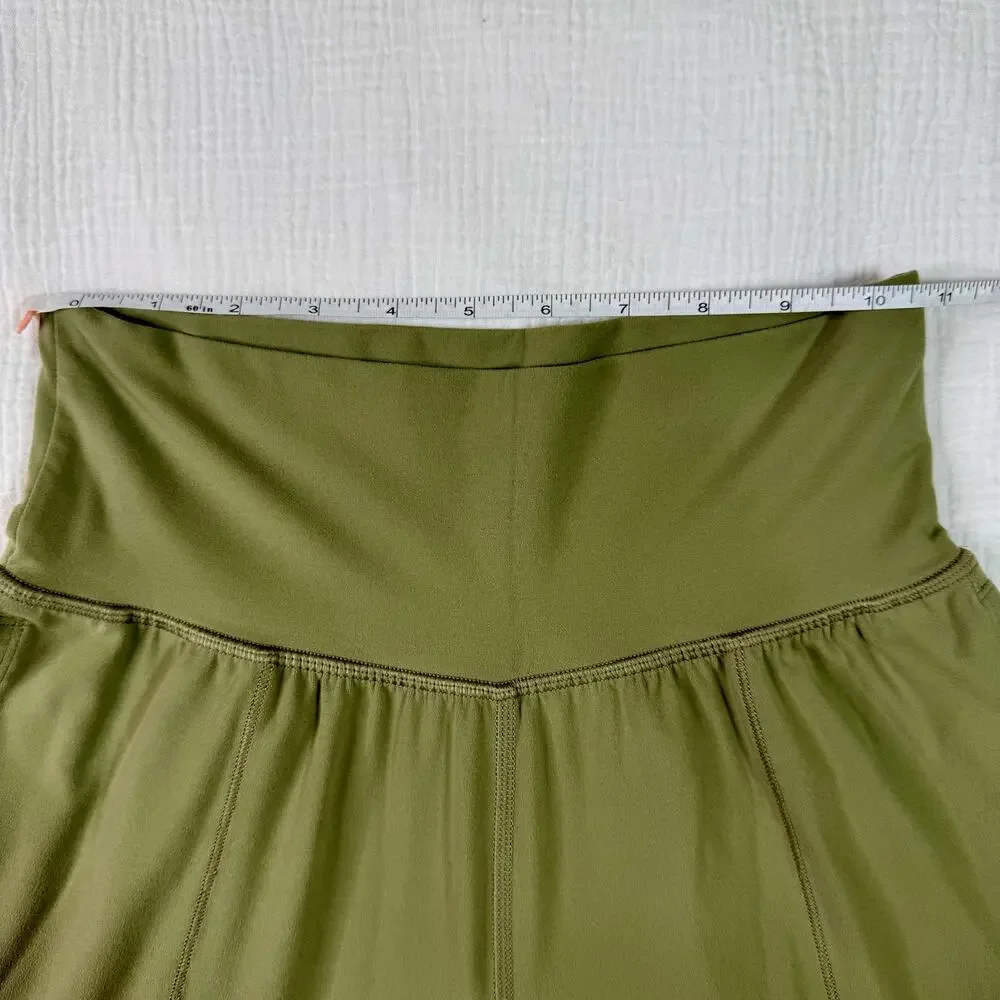 Athleta Salutation Cargo Jogger Pants Women's XS Olive Green Athleisure Pilates - Picture 8 of 16